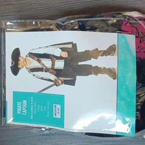 *NWT* Kids Pirate Captain Costume Size M